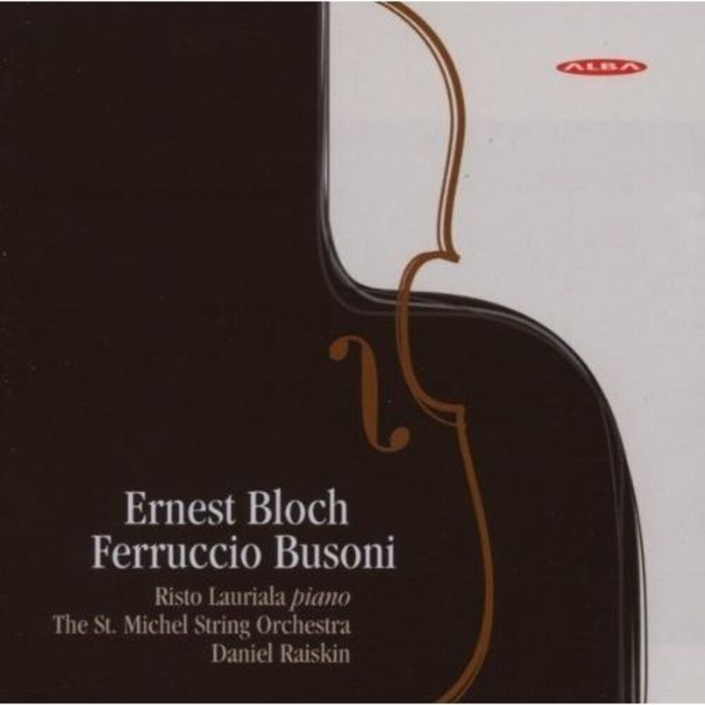 Risto Lauriala - Music of Bloch & Busoni  CD